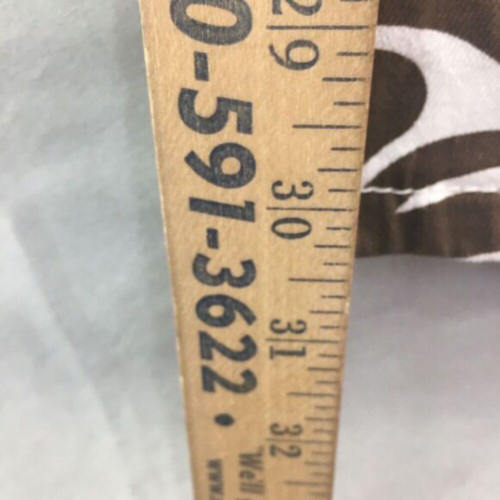 New Rue21 Skate High Rise Straight Leg Brown White Jeans Size 3X Women - Picture 3 of 12